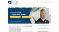Desktop Screenshot of chincurtis.com